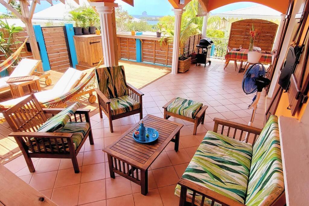 Villa Anolis, Sainte Luce, Piscine, Vue Mer, 4* ภายนอก รูปภาพ